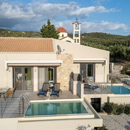 A V Luxury With Private Pools Apartment Kalamata